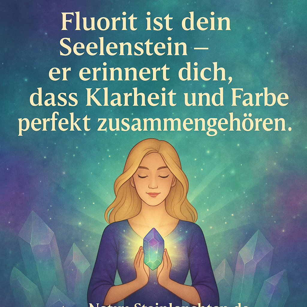 Fluorit Trommelsteine