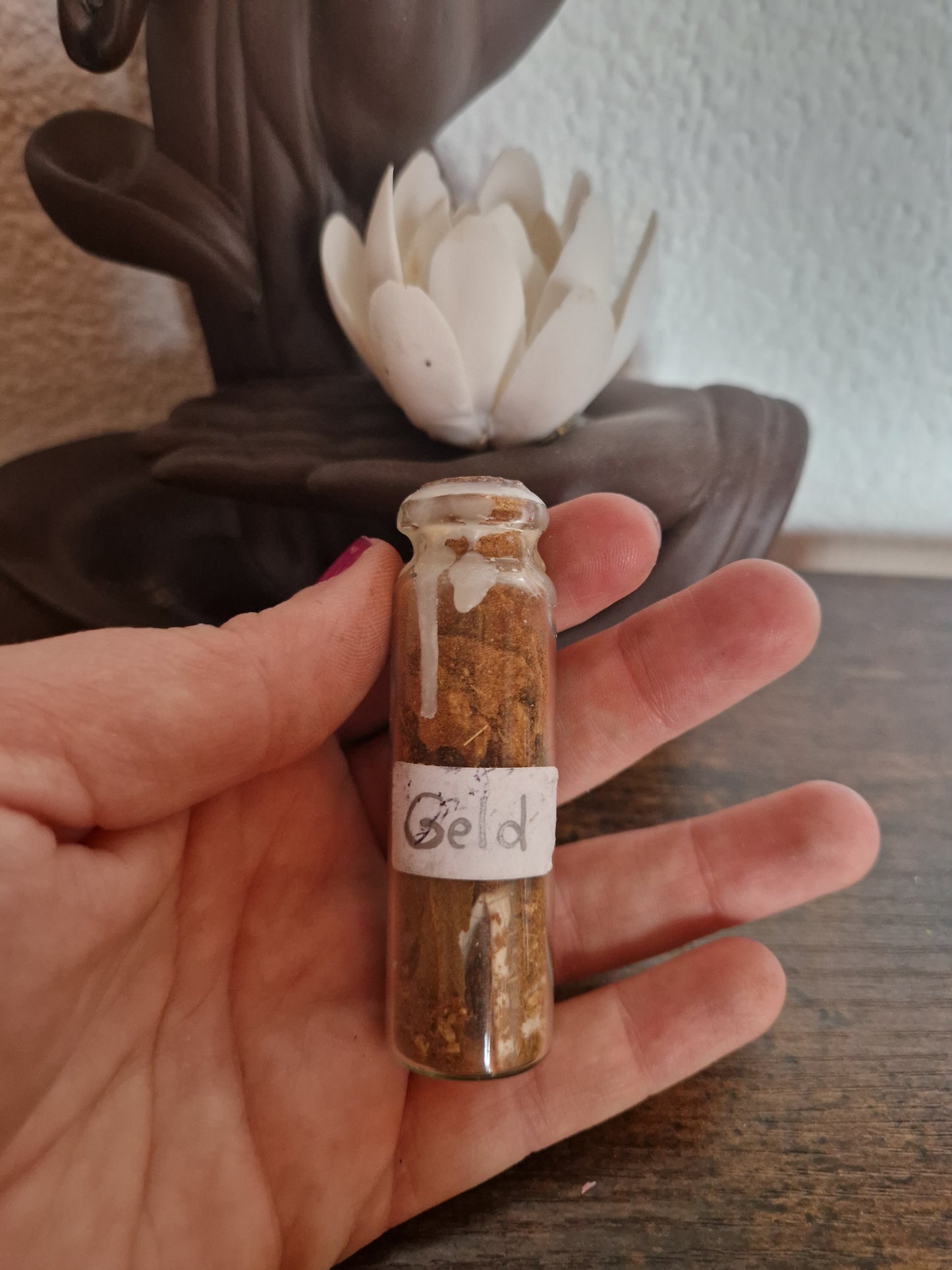 Magisches Glas für Geld und Wohlstand, Spell Jar, Zauberglas