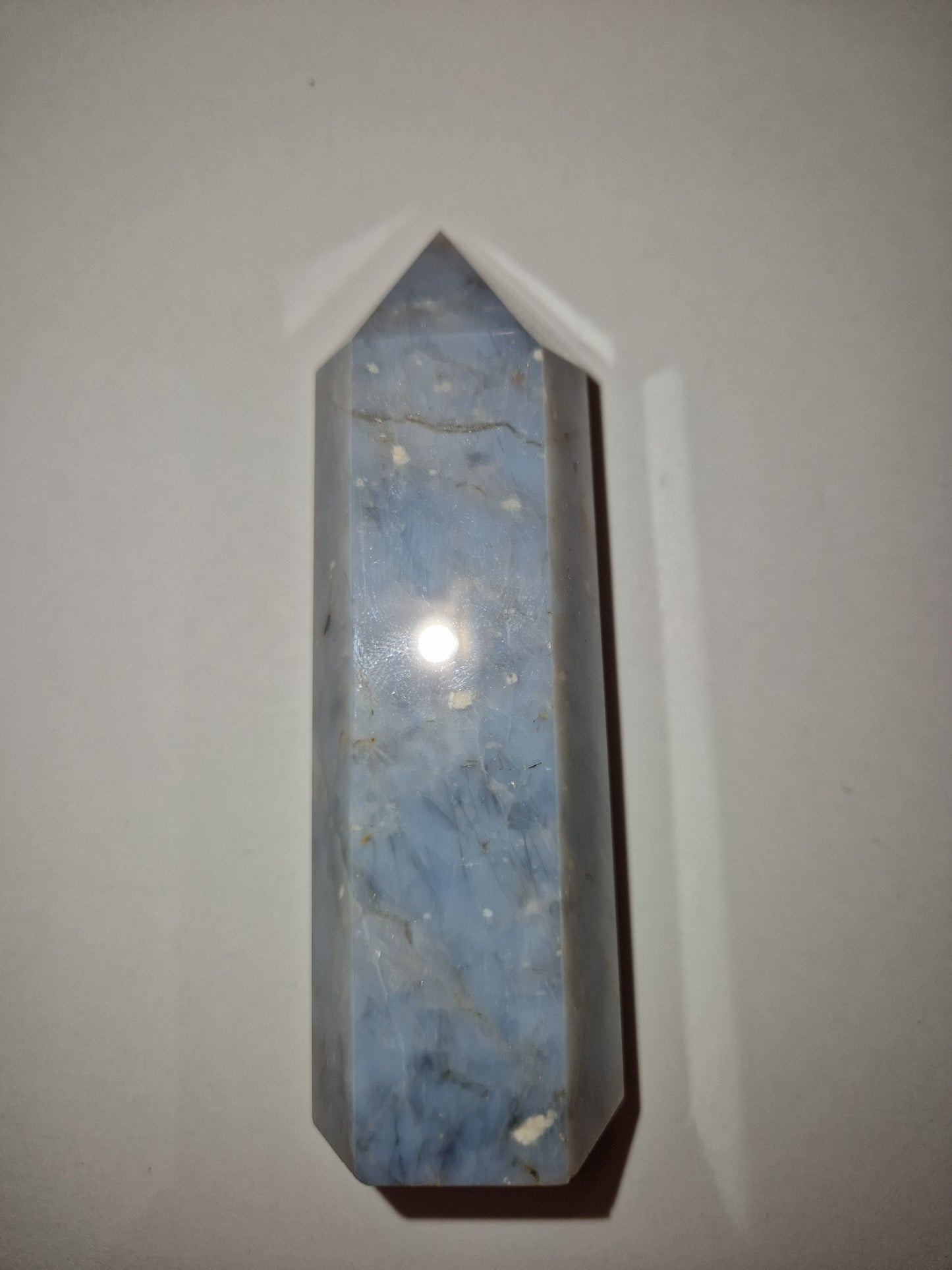 Blauer Opal Turm/ blue Opal Tower 10cm O5