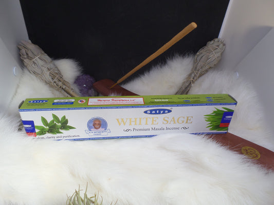 Räucherstäbchen White Sage Satya