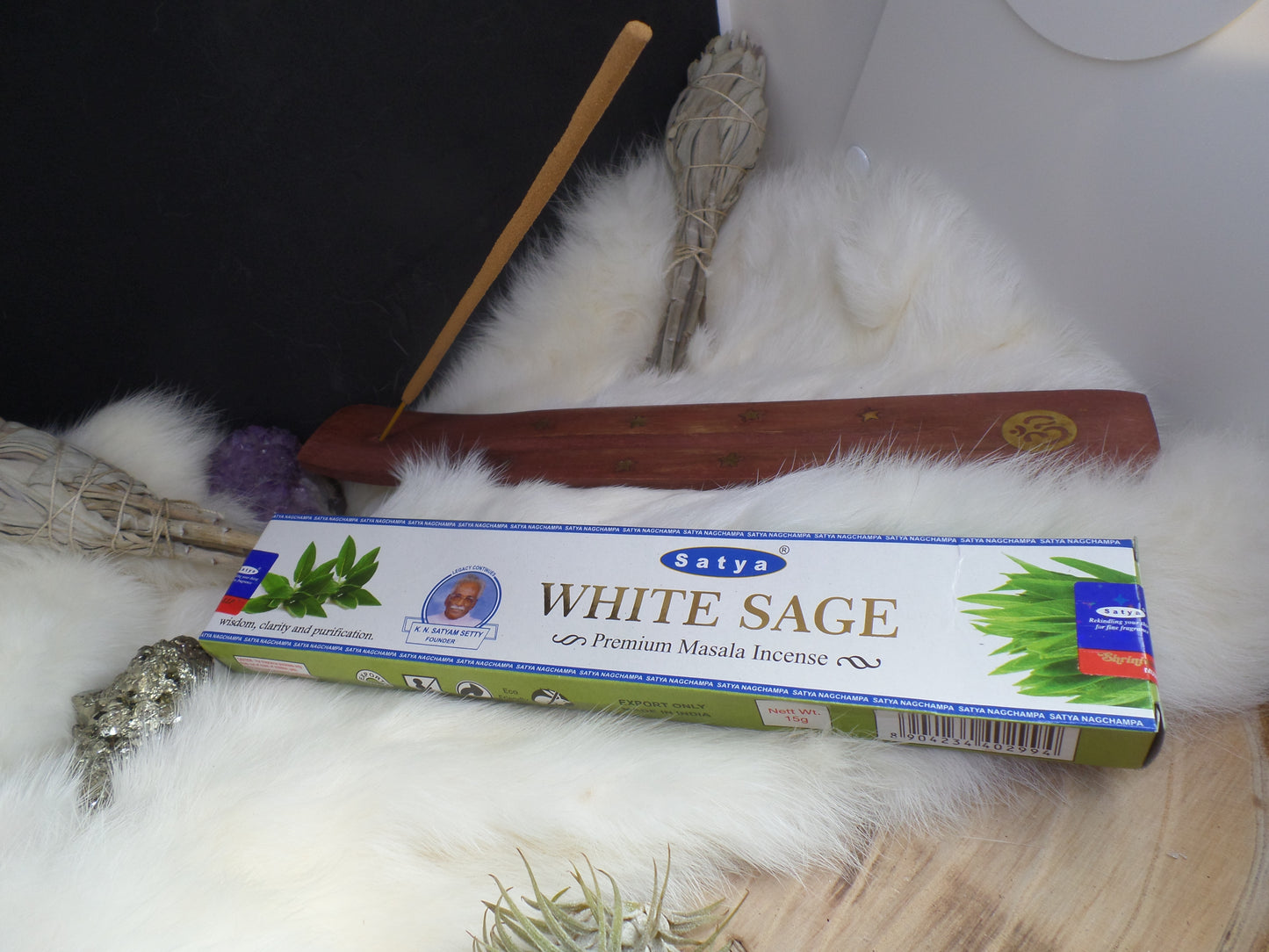 Räucherstäbchen White Sage Satya